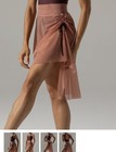 Bodile Dance Rehearsal Ballet Mesh Skirt Women s Turkish Rose Xs s 
