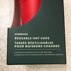 Starbucks Holiday Hot Cups 2019 New Limited Edition 6 Reusable Cups W  Lids 16oz