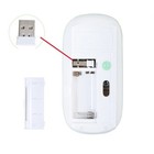 2 4ghz Usb Wireless Optical Mouse Mice For Apple Mac Macbook Pro Air Pc White