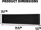 Wrestling Championship Belt Display Case Black Wood Locking Wall Cabinet Wwe