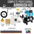 Iwata Hp-cs Eclipse Airbrush System Kit Compressor Airbrush Paint Set
