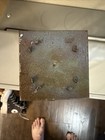 Vintage 1920s German Tin Airplane Control Tower  missing Top 