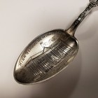 Sterling Silver Souvenir Spoon - High School Deming New Mexico Engraved - Fl1078