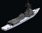 3d Printed 1 700 Us Arleigh Burke Class Destroyer Upgrade Set For Ddg-82