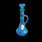 1973 Vintage I Dream Of Jeannie Blue Glass Jim Beam Liquor Decanter Genie Bottle
