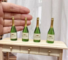 4pcs Miniature Scale Party Champagne 1 6 Dollhouse Wine Bottles Pub Bar