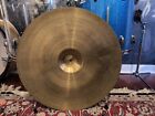Vintage 1950s A Avedis Zildjian Large Stamp 22  Ride Cymbal 2640g