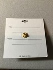 Bear Cub Pin Bear Hug Pin Looks Inward Toward Heart Tie Tac Hat Pin Hugs For You