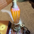 Vintage Catalin Bakelite Table Lamp Great Color