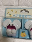 Pokemon Center Tandemaus Chopstick Rest Set Only No Chopsticks Japan Exclusive