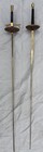 Two Vintage Spanish Toledo 43    Fencing Sword Foil  Decorated W  Engraving  Beaut
