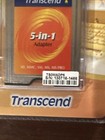 New Transcend 5 In 1 Adapter Ts0madp5 Compact Flash Adapter For Sm Sd Mmc Ms Pro