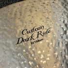 Zildjian 22in K Custom Dark Ride Cymbal 2701g