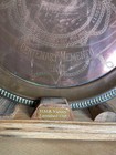 Hms Victory Reclaimed Oak Teak Pine - 1905 Copper Dish Salver Hms Victory Copper