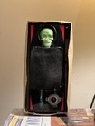 Vintage Yone Coffin Coin Bank Automatic Wind Up Tin Toy Skeleton Japan Box Works
