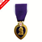 Purple Heart Medal - Honor And Respect For The Brave By Standard 