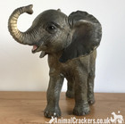 Elephant Calf Figurine Ornament Quality Leonardo Range Animal Decor Boxed