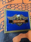 Vintage Suzuki Belt Buckle 80 s