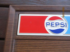 Vintage Advertising Pepsi Plastic Menu Letter Board Sign