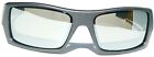 New  Oakley Gascan Lead Steel Polarized Galaxy Chrome Mirror Sunglass 9014