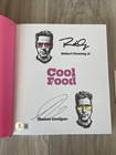 Robert Downey Jr Signed Full Autograph Book Cool Food 1st Ed  Beckett Qr Coa 1