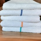 New 60 Pack 5dz Gold Stripe Kitchen Cleaning Bar Towels Barmops Heavy Duty 16x19