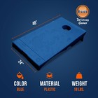 Driveway Games All Weather Indoor outdoor Bean Bag Cornhole Board Set  Blue