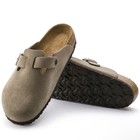 New Birkenstock Boston Suede Leather Soft Footbed Unisex Shoes Select Sizes