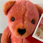 Avon Year Of The Teddy Bear Plush 100th Anniversary 2002 Pink Stuffed Animal 12 