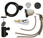 Abs Backwash Shampoo Bowl Sink Chair Unit Station Beauty Spa Salon Equipment