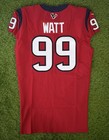 Jj Watt 2020 Team Issued Red Alternate Houston Texans Game Jersey Captains Patch