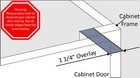 1-1 4  Overlay Soft Close Face Frame 105   Compact Door Cabinet Hinges Handware