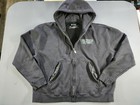 Lowbrow Customs Motorcycle Zip Up Hoodie Mens 2xl Black Heavy Jacket Skull Biker