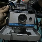 Vintage Polaroid Land Camera Automatic 210 With Flash Attachment- Untested
