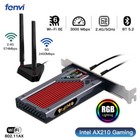 Pci-e Wifi 6e Rgb Gaming Desktop Ax210 Wifi Card Bluetooth 5 3 Pcie Wifi Adapter