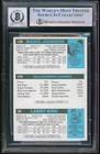 Lakers Magic Johnson Signed 1980 Topps Rookie Reprint  139 Card Auto 10 Bas Slab