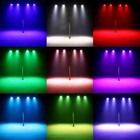 8pcs Rgbw 7led Moving Head Stage Lighting Dj Dmx Beam Bar Disco Club Party Light
