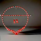 Jj Ju  rez Signed Mexican Fire Opal Set Sterling Silver 950 A Master Piece taxco