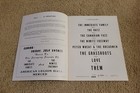 Them   Van Morrison 1966 Concert Tour Book Modesto California - Rare 