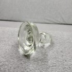 Vintage Clear Glass Decanter Bottle Stopper Round Top Replacement Approx 3 