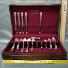 Vtg 1847 Rogers Bros 100th Anniversary 1947 Eternally Yours Flatware Set 38pcs