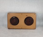Vintage Springfield Faux Wood  Thermometer Barometer Humidity Decor Usa