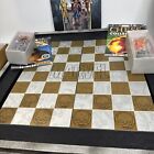 Marvel 3d Chess Board And Assorted 19 Figures By Eagle Moss