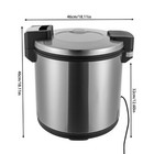 110w 110v Electric Rice Warmer Heavy Duty Rice Warmer Food Warmer W  Rice Spoon
