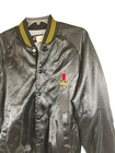 Vintage Anheuser Busch Embroidered Michelob Satin Button Up Jacket Usa Large Fun