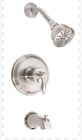 Danze Tub shower Set With Rough In Valve Brushed Nickel D520010bnt