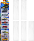 5 Pack Display Case Compatible With Hot-wheels Match-box Packaged Cars  Wall    