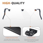 Rear Windshield Compatible With 2024 2025 Polaris Rzr Xp 1000  Xp 4 1000