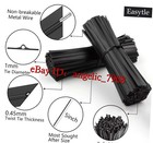 400pcs 5  Heavy Duty Reusable Twist Ties Wire Cable Bags Bread Cord Plastic Coat
