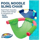 Swimways Noodle Sling Floating Pool Chair Mesh Seat  No-inflate  Fits   